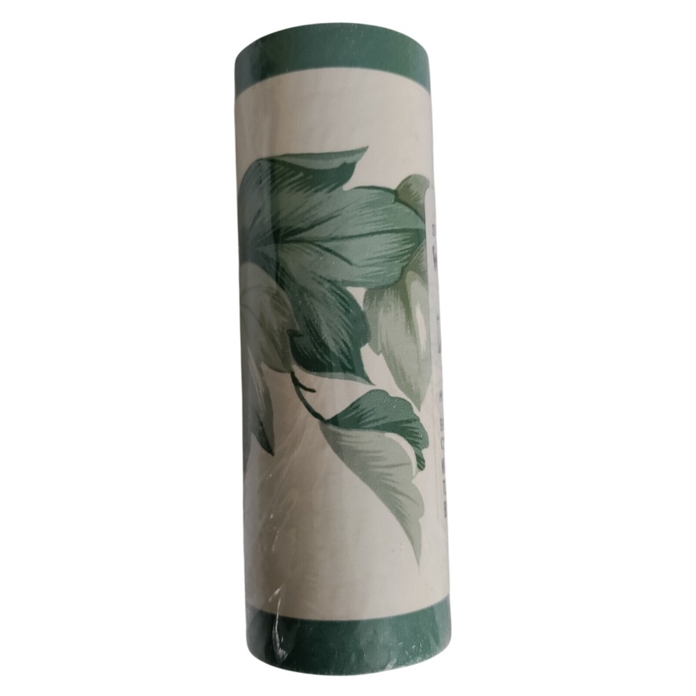 Borden Leaves Wallpaper Wallcovering Roll 15 Feet Prepasted WB3008 Canada Vtg